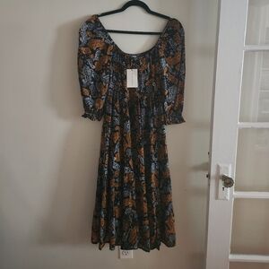 *NWT* Faithfull The Brand Women's Darsha Midi Dress | Size 2